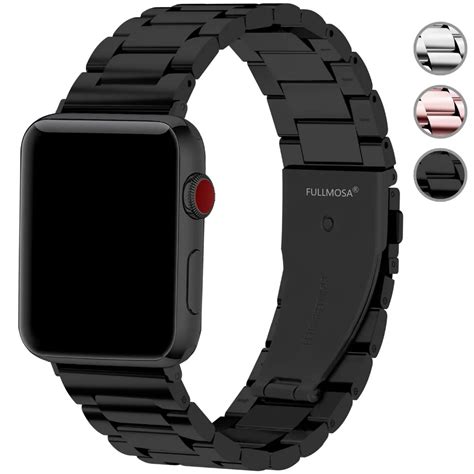 best metal apple watch band|solid stainless steel watch bands.